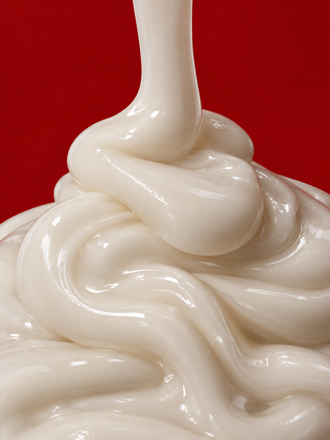 Deep milky clean.